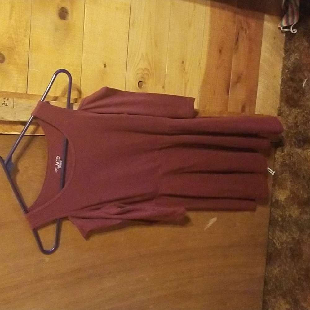 Childrens place, 10/12 (kids). Maroon.